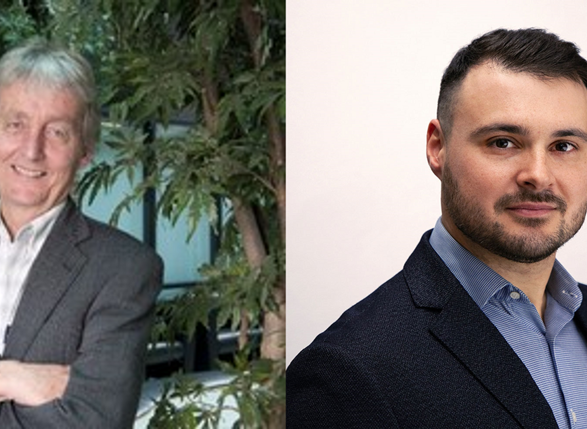 Professor Oswald Jones and Dr Giacomo Marzi