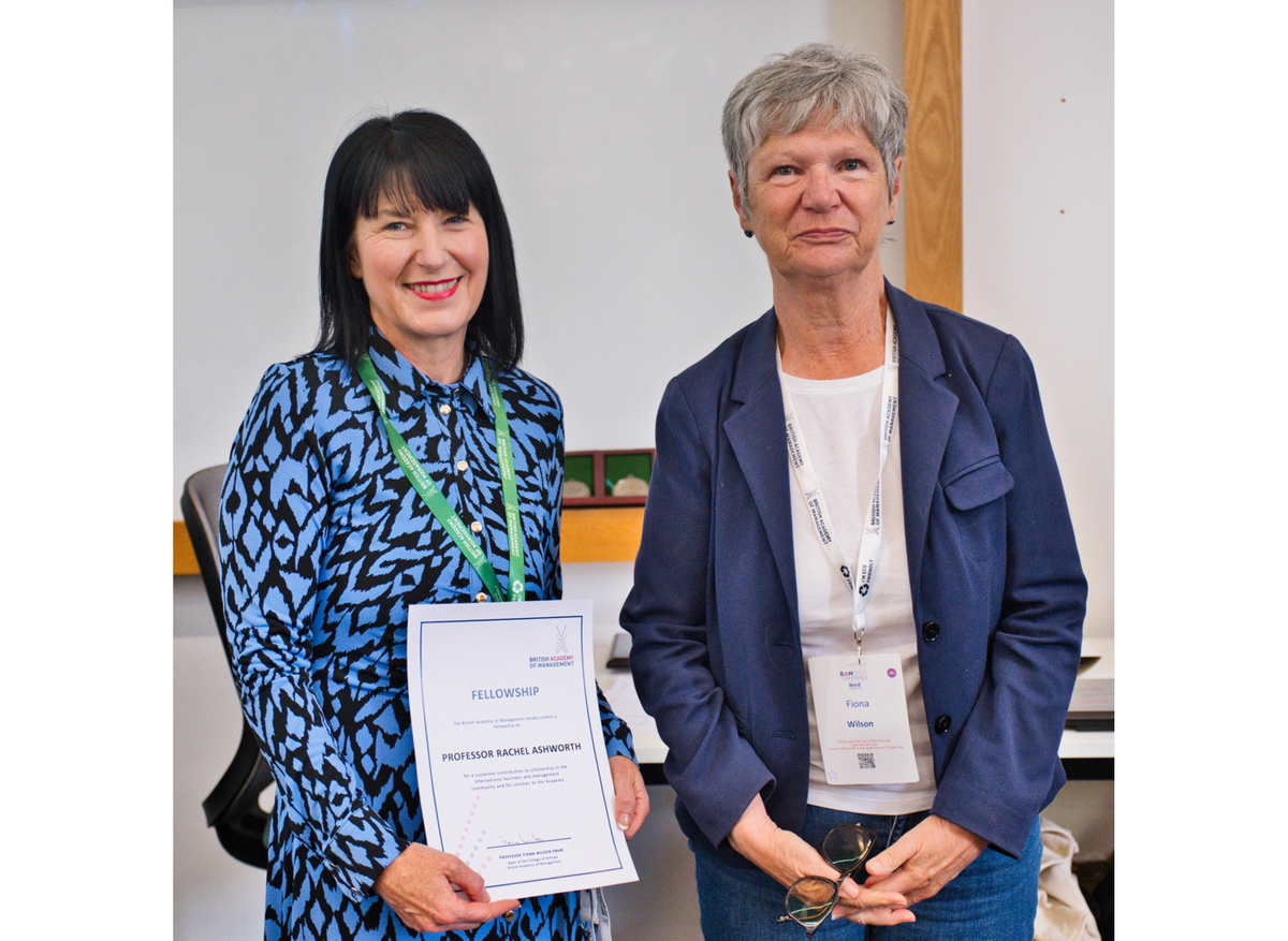 Professor Rachel Ashworth FBAM